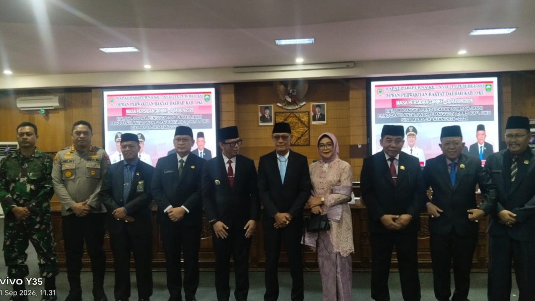 Juli Yani Resmi Gantikan Parwanto sebagai Anggota Dewan dari Partai Gerindra